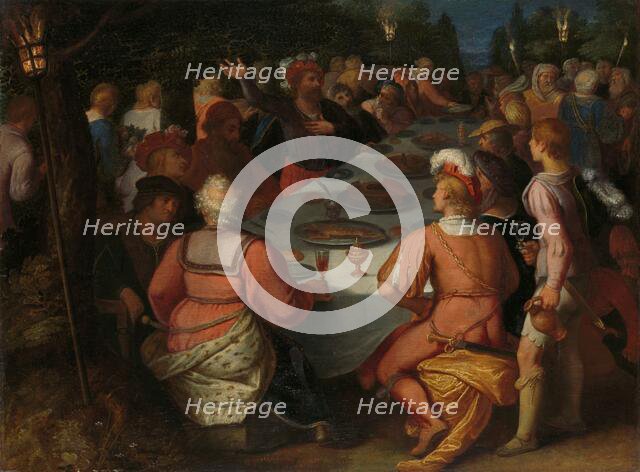 The Conspiracy of Julius Civilis and the Batavians in a Sacred Grove, 1600-1613. Creator: Otto Van Veen.