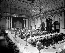 The grand hall of the Criterion Restaurant, 30 Regent Street, Westminster, London, 1913. Artist: Bedford Lemere and Company