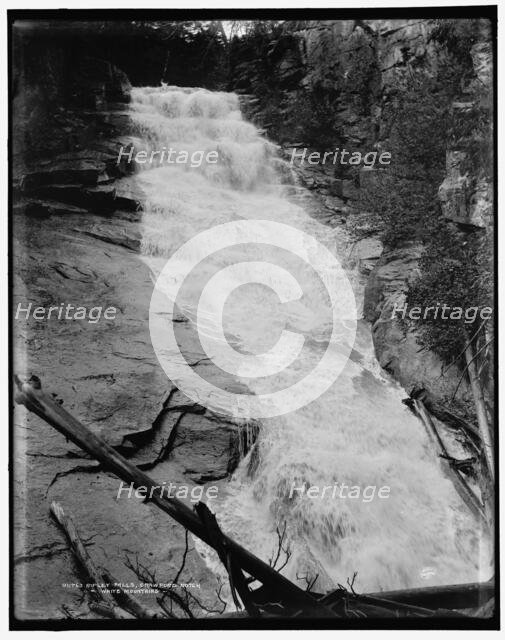 Ripley Falls, Crawford Notch, White Mountains, between 1890 and 1901. Creator: Unknown.