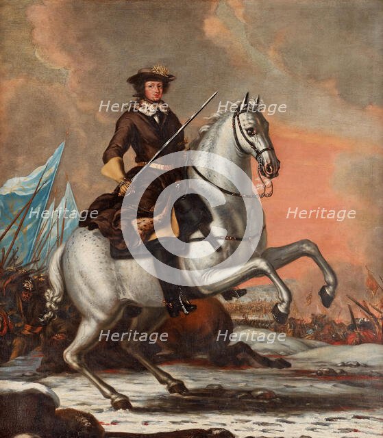 Karl XI, 1655-1697, King of Sweden, 1676. Creator: David Klocker Ehrenstrahl.