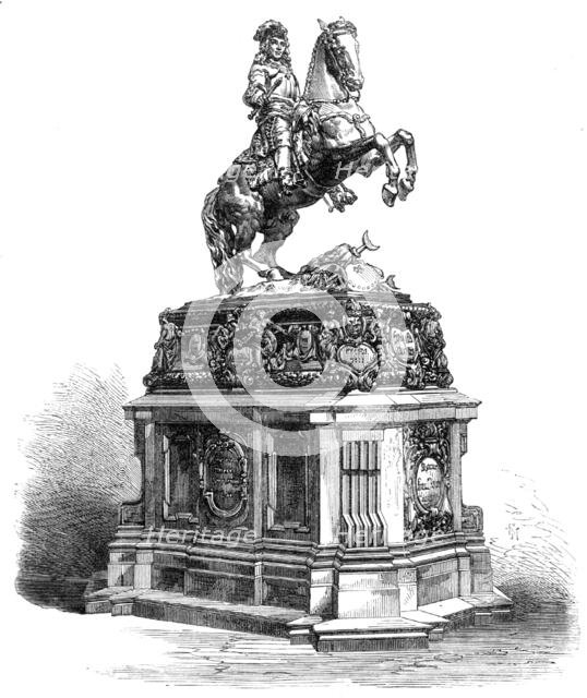 Statue of Prince Eugène at Vienna, 1865. Creator: Unknown.