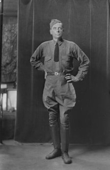 Mr. Donald Spencer, portrait photograph, 1918 Aug. 6. Creator: Arnold Genthe.