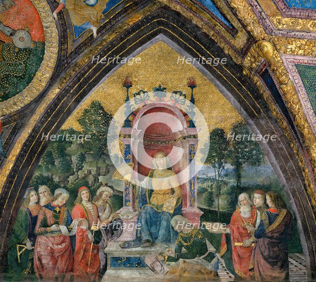 The Geometry , 1492-1494. Creator: Pinturicchio, Bernardino (1454-1513).