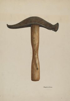 Hammer, c. 1939. Creator: R.J. De Freitas.