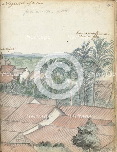 View over Galle, 1785-1786. Creator: Jan Brandes.