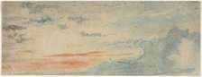 Cloud Study, 1800s. Creator: Anonymous.