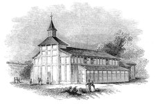 Temporary church, Kentish Town, 1844. Creator: Unknown.