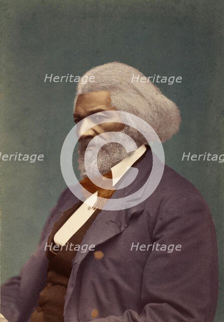 Frederick Douglass, ca. 1880. Creator: Mathew Brady.