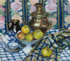 Still Life with a Samovar, 1929. Creator: Stanislaus Kamocki.