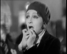 Scene from the Film 'The Informer':  Lya De Putti is Crying, 1920s. Creator: British Pathe Ltd.