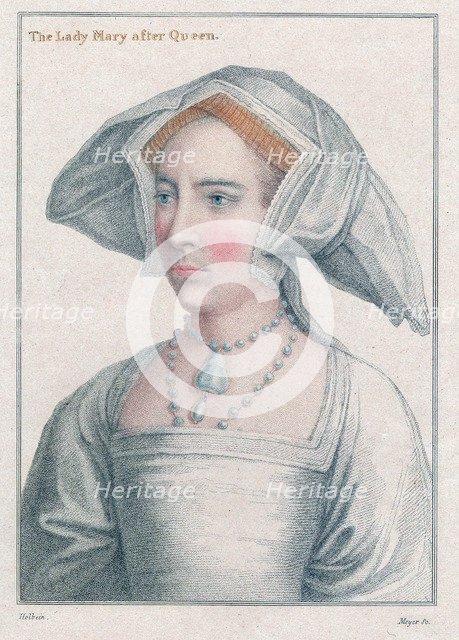 Mary Tudor (1516-1558). Artist: Henri Meyer