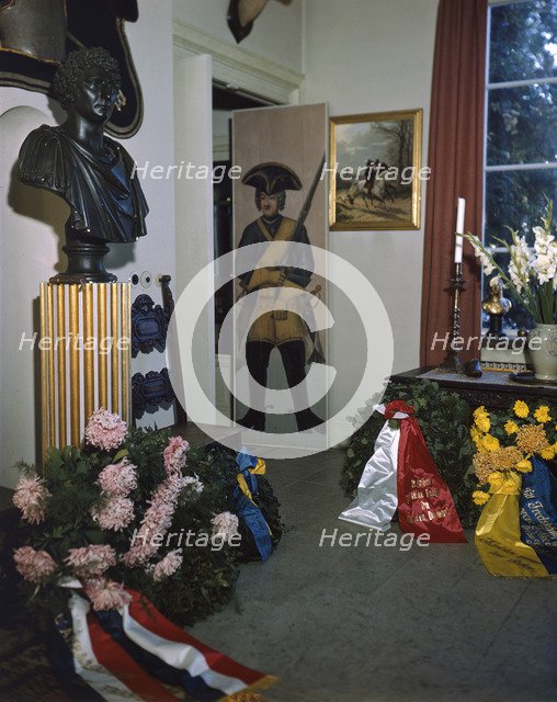 The funeral of Count Folke Bernadotte, Gustav Vasa Church, Stockholm, Sweden, 1948. Artist: Göran Algård