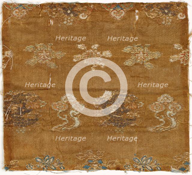 Fragment, early 1700s. Creator: Unknown.