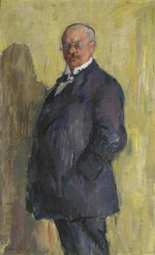 Gunnar Heiberg, probably between 1910 and 1920. Creator: Henrik Louis Lund.