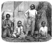 'Natives of the island of Reunion', c1890. Artist: Unknown