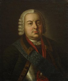 Portrait of Prince Nikita Yurievich Trubetskoy (1699-1767), c 1785. Creator: Anonymous.