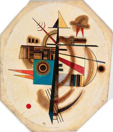 Oval No 2, 1925. Creator: Kandinsky, Wassily Vasilyevich (1866-1944).