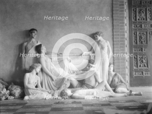 Denishawn dancers, 1927 or 1928. Creator: Arnold Genthe.
