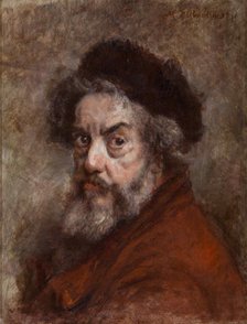 Self-Portrait, 1896. Creator: Desboutin, Marcellin Gilbert (1823-1902).