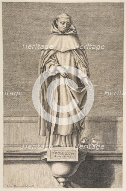 St. Dominic. Creator: Conrad Lauwers.