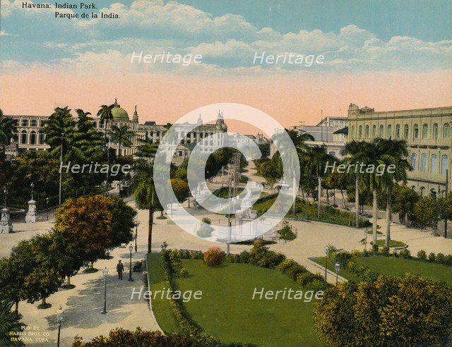 Parque de la India, Havana, Cuba, c1920. Artist: Unknown.