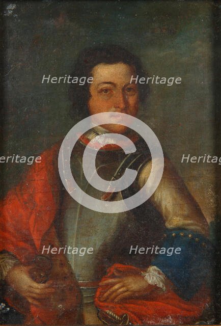 Portrait of Peter I the Great (1672-1725), End of 17th cen.. Creator: Anonymous.