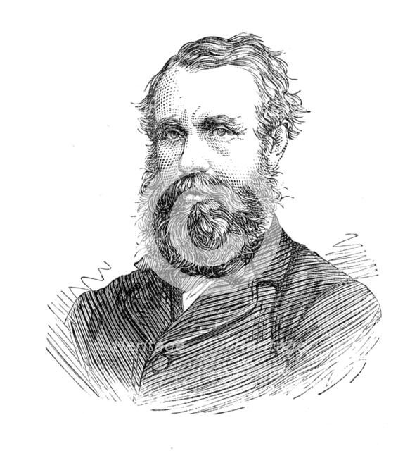 Members of the new House of Commons: Mr. C. Schreiber (Poole), 1880. Creator: Unknown.