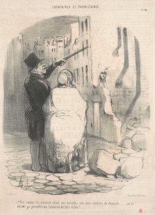 Vois comme ils m'avaient abimé ..., 19th century.  Creator: Honore Daumier.
