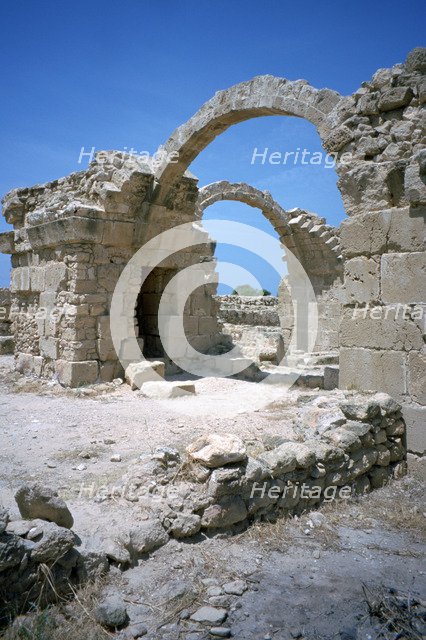 Castle of Saranta Kolones, Paphos, Cyprus, 2001.  
