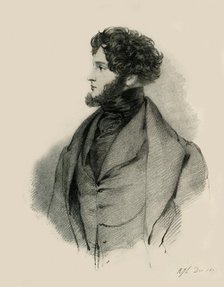 Alfred, Count d'Orsay, 1833.  Creator: Richard James Lane.