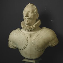 Bust of a Nobleman in Armor, About 1610. Creator: Pietro Tacca.