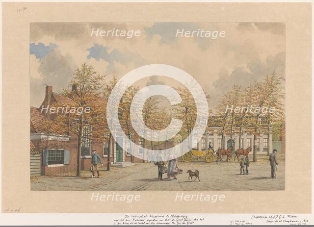 Wisseloord estate in Muiderberg, 1827-1898. Creator: Johan George Lodewijk Rieke.