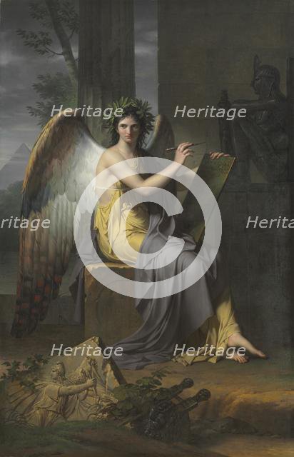 Clio, Muse of History, 1800. Creator: Charles Meynier (French, 1768-1832).