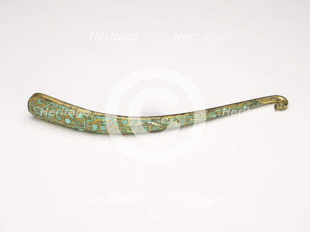 Garment hook (daigou), Eastern Zhou to Western Han dynasty, 3rd century BCE. Creator: Unknown.