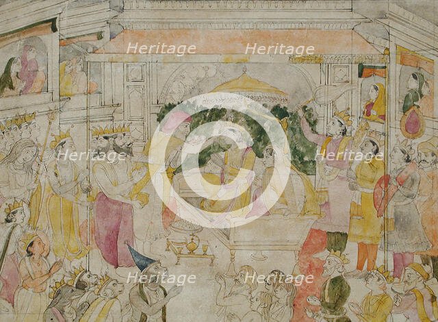 Coronation of Rama, c1825. Creator: Unknown.