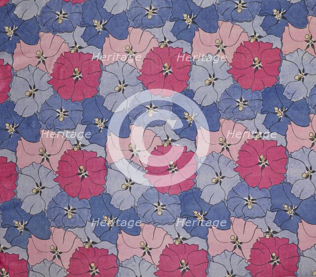 Les Althaeas, Design, ca 1916-1918.