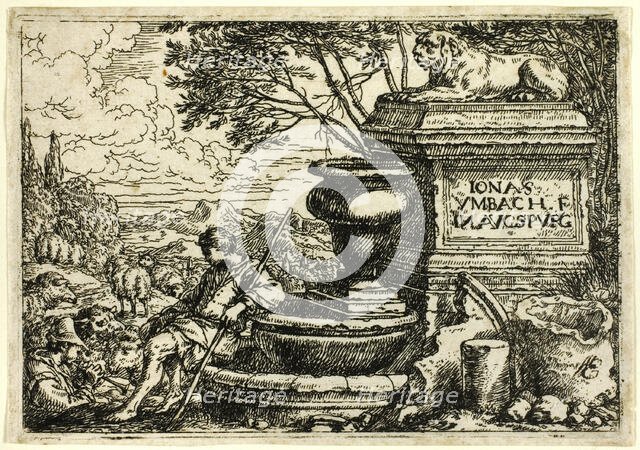 Italian Landscape with Ruins, n.d. Creator: Jonas Umbach.