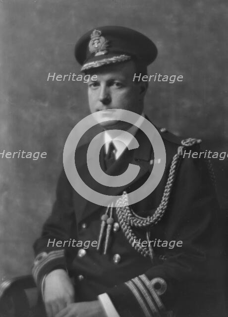 Commander Blakewood, portrait photograph, 1918 Feb. 13. Creator: Arnold Genthe.