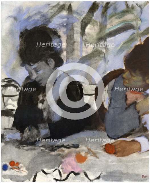 'Au Cafe', c1877-1880 (1958). Artist: Unknown