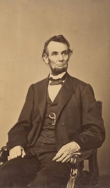 Abraham Lincoln, February 9, 1864. Creator: Anthony Berger.