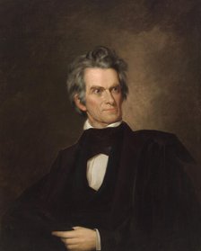 John C. Calhoun, c. 1845. Creator: George Peter Alexander Healy.