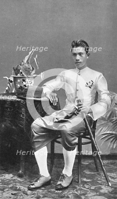 A Siamese gentleman, 1902. Artist: HW Rolfe.