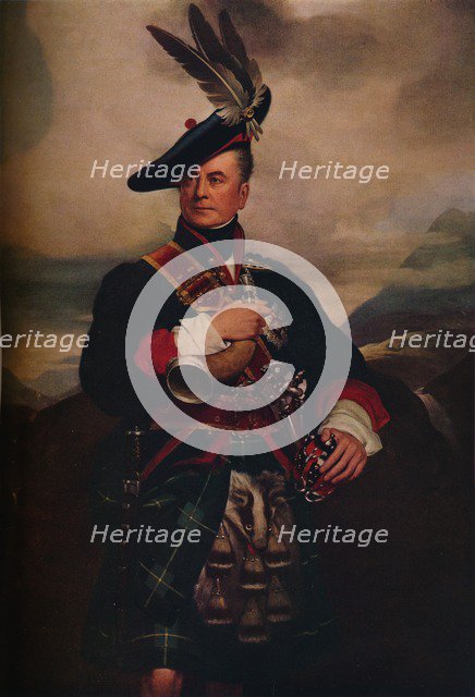 The Cock of the North: George, Fifth Duke of Gordon', c1812. Artist: George Sanders.