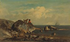 By the sea, 1870-1879. Creator: Johan Knutson.