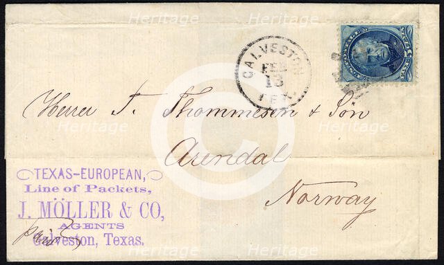 5c Zachary Taylor cover, 1878. Creator: Unknown.