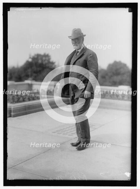 Representative James R. Mann, between 1910 and 1917. Creator: Harris & Ewing.
