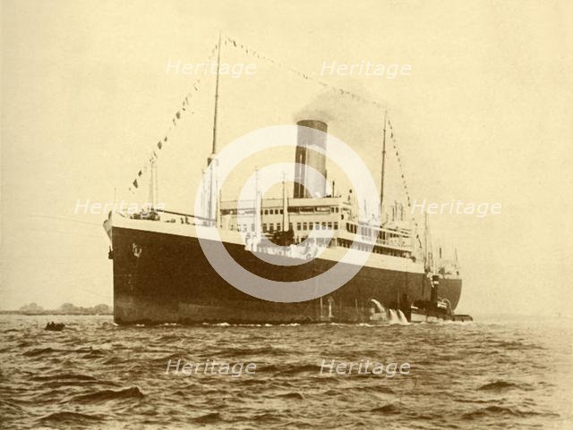 'The Minnewaska (Atlantic Transport Line), 21,716 Tons', c1930. Creator: W. T Munns.