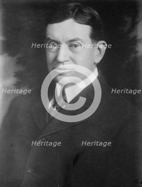 B.L. Wincell, portrait bust, 1913. Creators: Bain News Service, George Graham Bain.