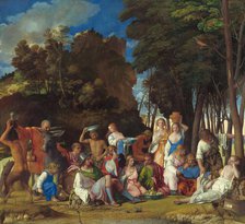 The Feast of the Gods, 1514/1529. Creator: Giovanni Bellini.
