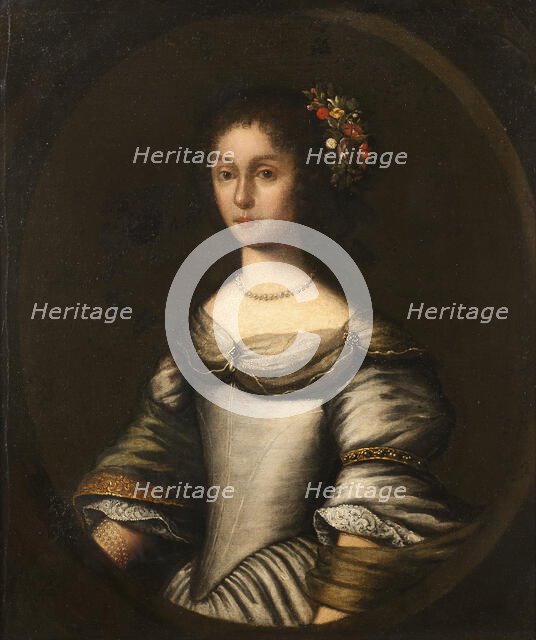 Elsa Cruus of Edeby, 1631-1716, married to Krister Bonde, c17th century. Creator: Anon.